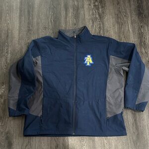 Port Authority Blue and Gray Performance Jacket